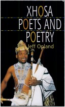 Book cover for Xhosa Poets and Poetry