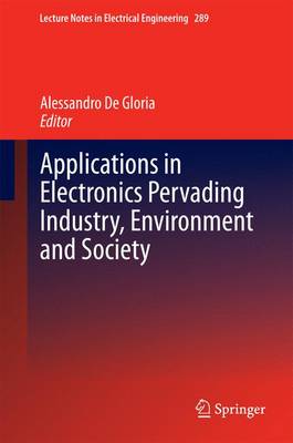 Book cover for Applications in Electronics Pervading Industry, Environment and Society