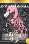 Book cover for Zoo-Dala Birds Version Vol 26, Animal Mandala, Adult Coloring Book