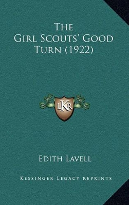 Book cover for The Girl Scouts' Good Turn (1922)