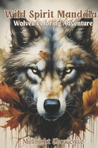 Cover of Wild Spirit Mandalas Wolves Coloring Adventure