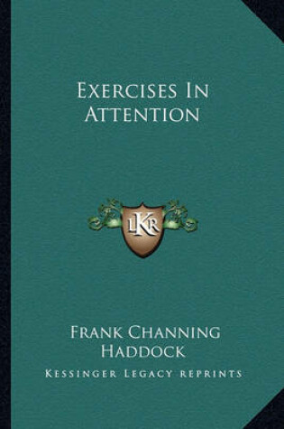 Cover of Exercises in Attention