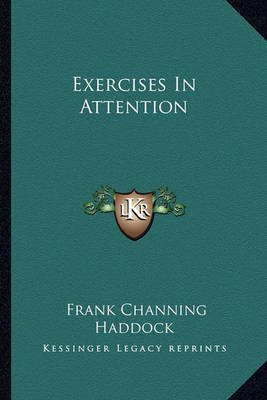 Book cover for Exercises in Attention