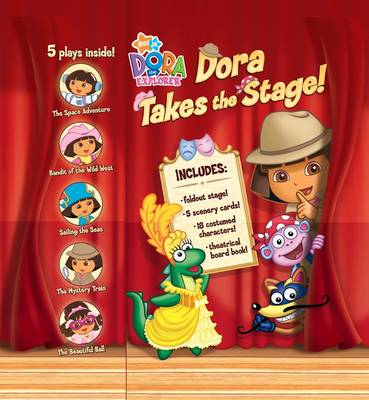 Book cover for Dora Takes the Stage