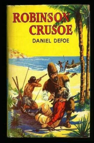 Cover of Robinson Crusoe Annotated Book with Teacher Edition