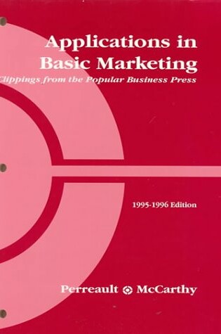 Cover of Applications in Basic Marketing