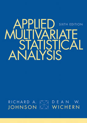 Book cover for Applied Multivariate Statistical Analysis