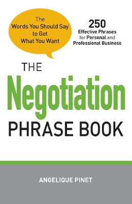Book cover for The Negotiation Phrase Book