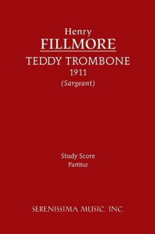 Cover of Teddy Trombone - Study Score