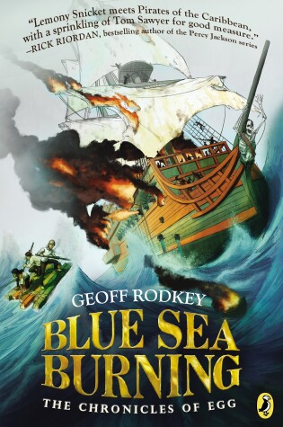 Cover of Blue Sea Burning