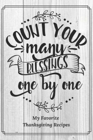 Cover of Count Your Many Blessings One By One