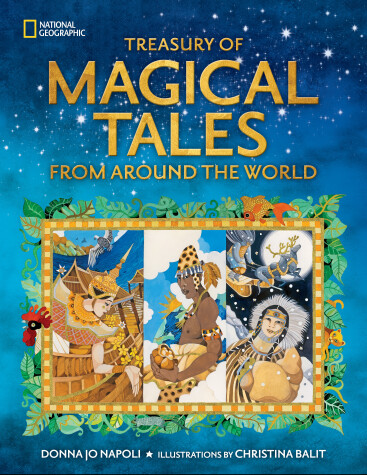 Book cover for Treasury of Magical Tales From Around the World