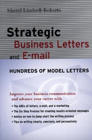 Cover of Strategic Business Letters and E-mail