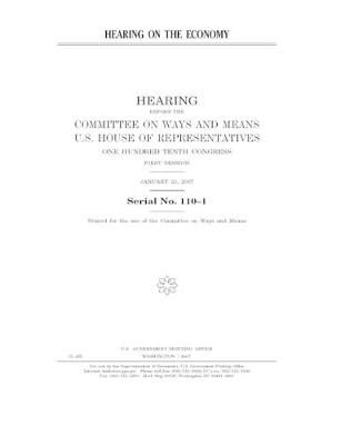 Book cover for Hearing on the economy