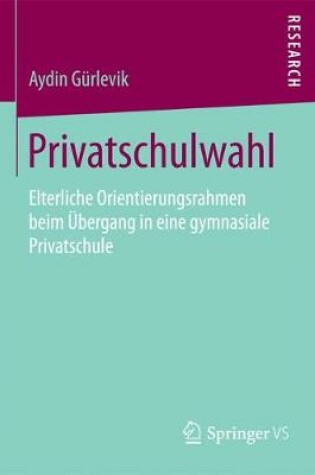 Cover of Privatschulwahl