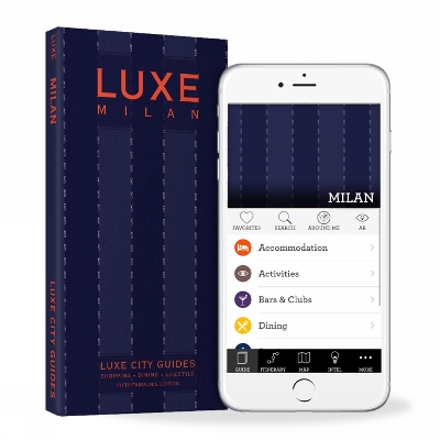 Book cover for Milan Luxe City Guide, 5th Edition