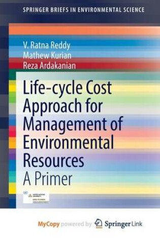 Cover of Life-Cycle Cost Approach for Management of Environmental Resources