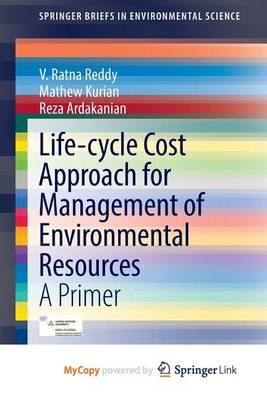 Book cover for Life-Cycle Cost Approach for Management of Environmental Resources