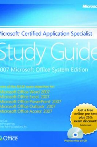 Cover of Microsoft Certified Application Specialist Study Guide