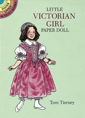 Book cover for Little Victorian Girl Paper Doll