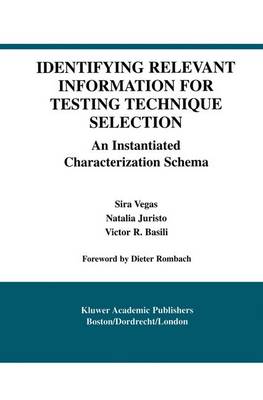 Book cover for Identifying Relevant Information for Testing Technique Selection