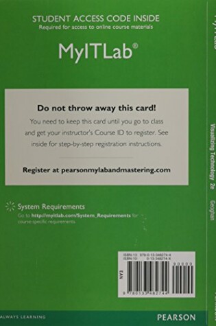Cover of MyLab IT with Pearson eText -- Access Card -- for Skills for Success with Visualizing Technology
