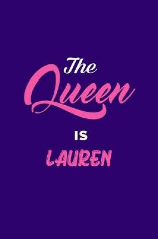 Cover of The Queen is Lauren, Little Women