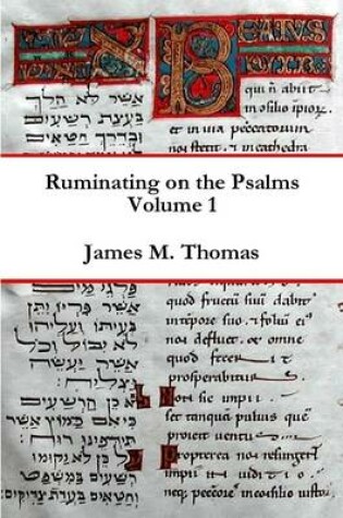 Cover of Ruminating on the Psalms, Volume 1