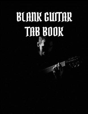 Book cover for Blank Guitar Tablature Notebook