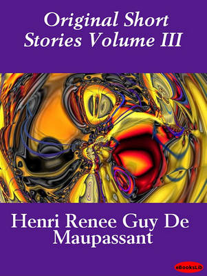 Book cover for Original Short Stories Volume III