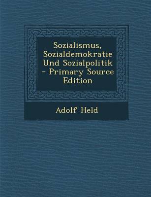 Book cover for Sozialismus, Sozialdemokratie Und Sozialpolitik