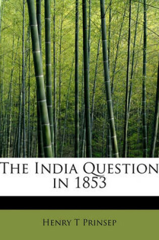 Cover of The India Question in 1853