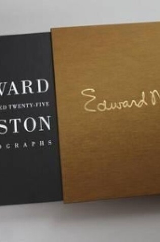 Cover of Edward Weston:  One Hundred Twenty Five Photographs