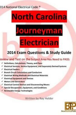 Cover of North Carolina 2014 Journeyman Electrician Study Guide