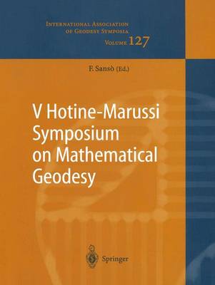 Book cover for V Hotine-Marussi Symposium on Mathematical Geodesy