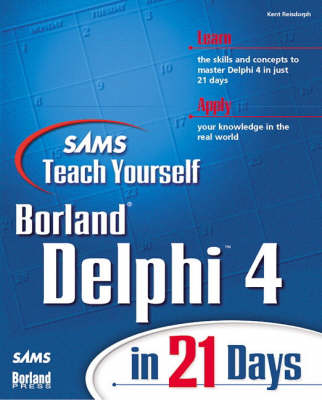 Book cover for Sams Teach Yourself Delphi 4 in 21 Days