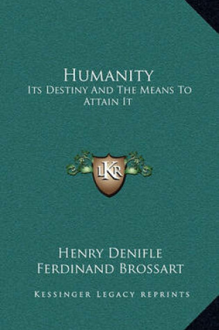 Cover of Humanity