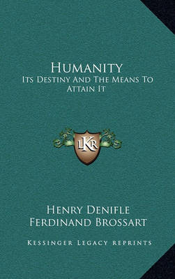 Book cover for Humanity