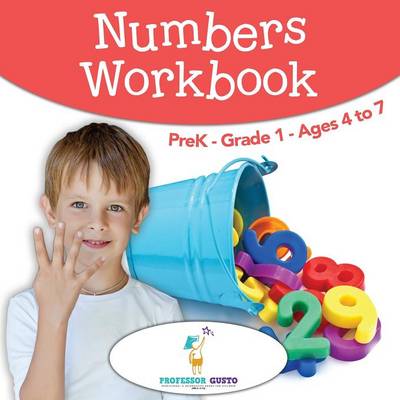 Book cover for Numbers Workbook PreK-Grade 1 - Ages 4 to 7