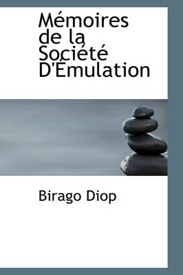 Book cover for Memoires de La Societe D'Emulation