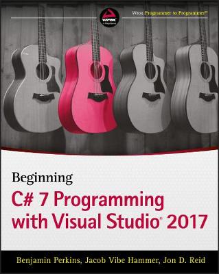 Book cover for Beginning C# 7 Programming with Visual Studio 2017