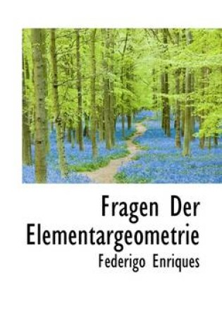 Cover of Fragen Der Elementargeometrie