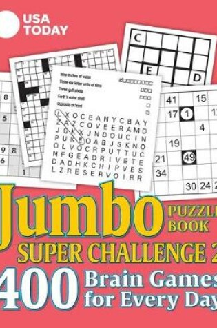 Cover of USA Today Jumbo Puzzle Book Super Challenge 2