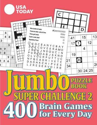 Cover of USA Today Jumbo Puzzle Book Super Challenge 2