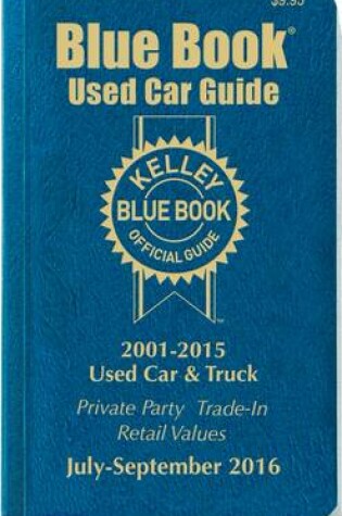 Cover of Kelley Blue Book Consumer Guide Used Card Edition