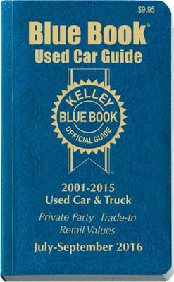 Cover of Kelley Blue Book Consumer Guide Used Card Edition