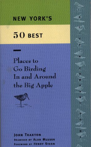 Book cover for New York's 50 Best Places to Go Birding in and Around the Big Apple