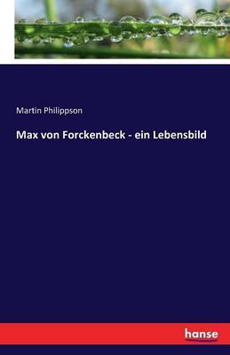 Book cover for Max von Forckenbeck - ein Lebensbild