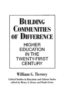 Book cover for Building Communities of Difference