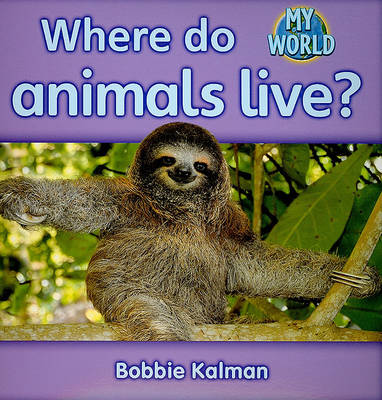 Book cover for Where do animals live?